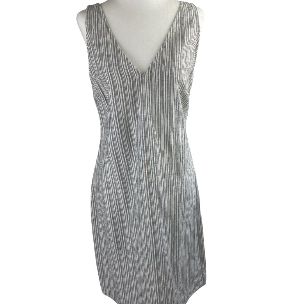 1. State Wanderlust Black & White Striped Dress
